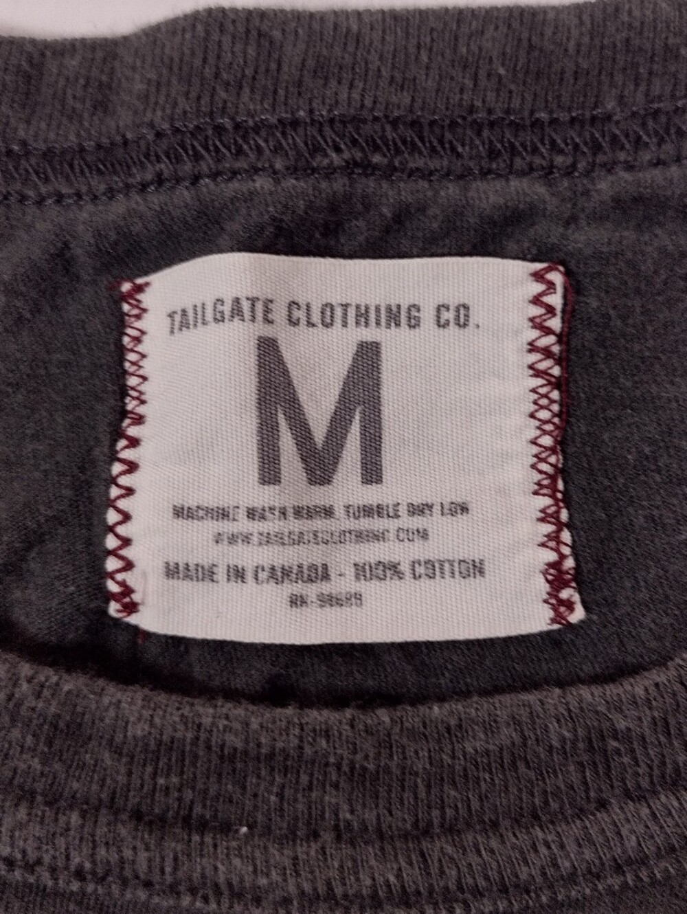 Tailgate Montauk, NY Graphic Short-Sleeve Tee - Charcoal Gray - Picture 9 of 10